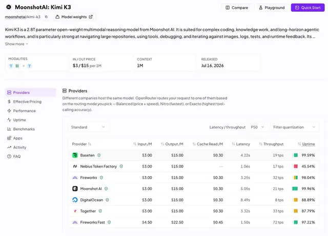 Kimi K3 Open-Source Launch: Unified API Pricing but Token Plans Discounted